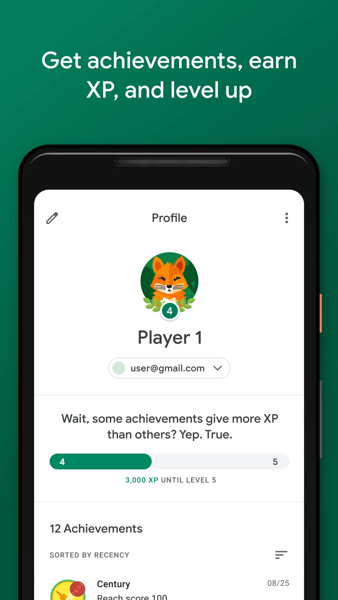 Google Play Games screenshot